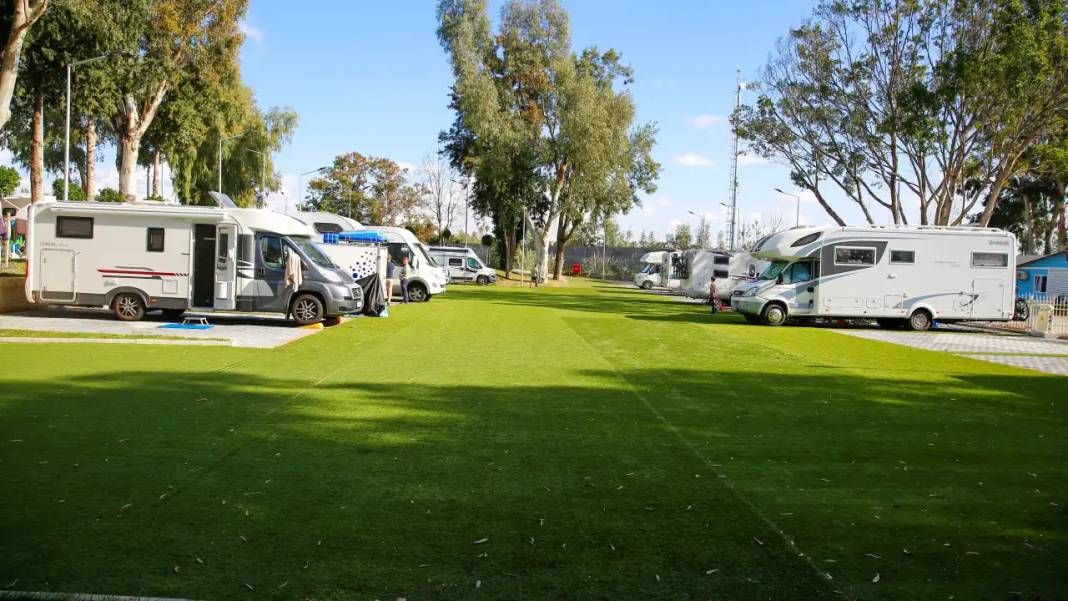 Konyaaltı Karavan Park Tatilcilerin Gözdesi Oldu 1